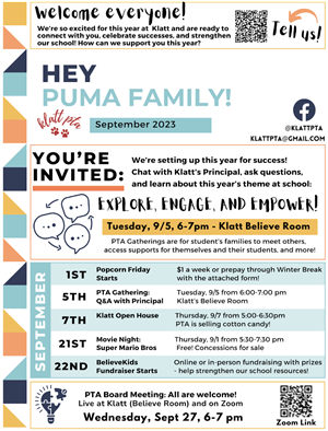 September Calendar